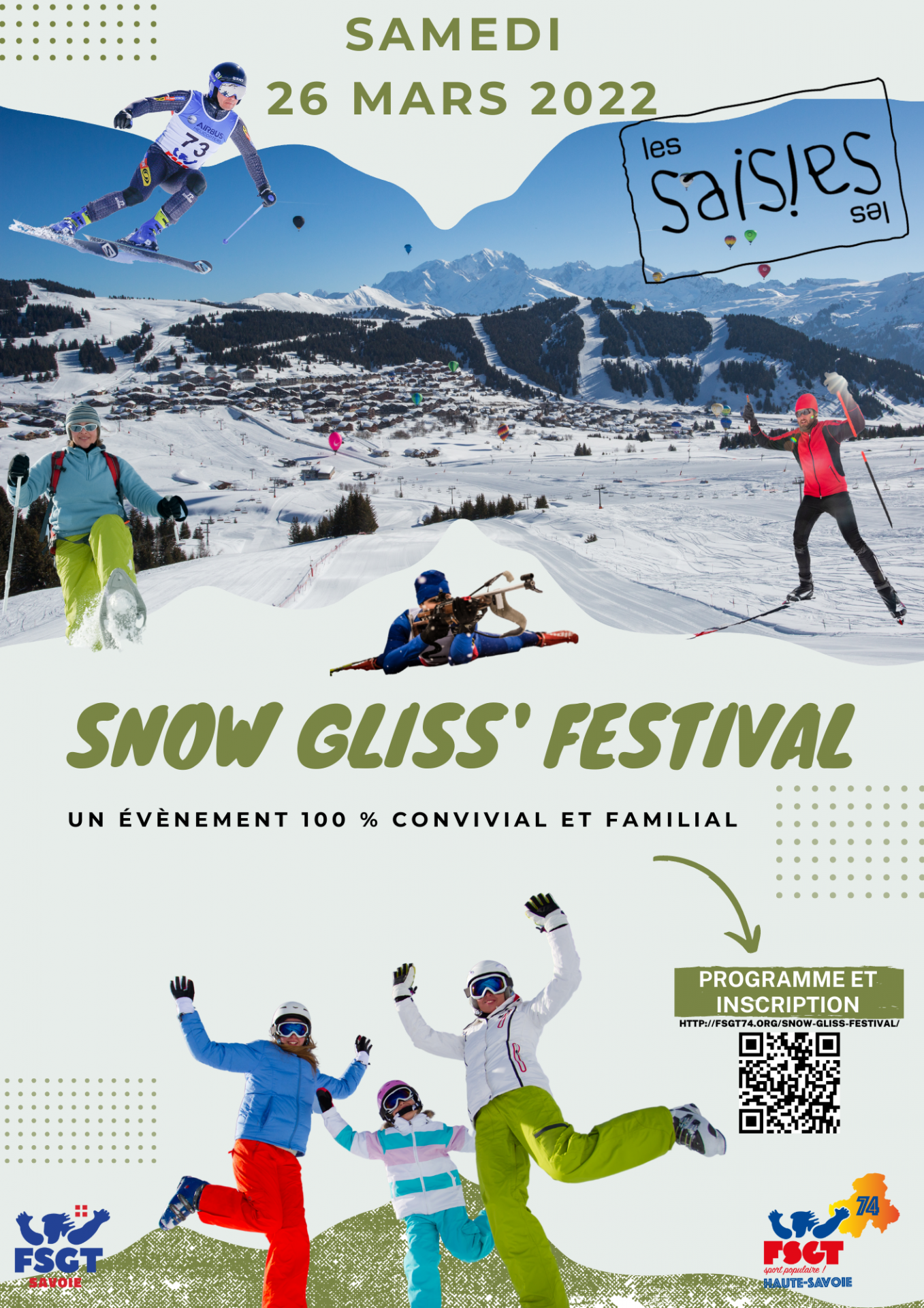 Affiche snow gliss festival