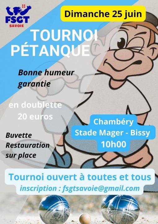 Tournoi petanque 25 06 23